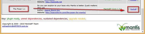 Mantis Install Poser