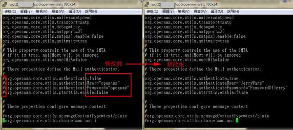 Modify authentication properties