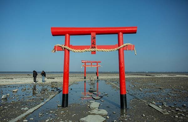 [日本-九州]長崎-佐賀：邂逅太良町海上三鳥居！大魚神社 (