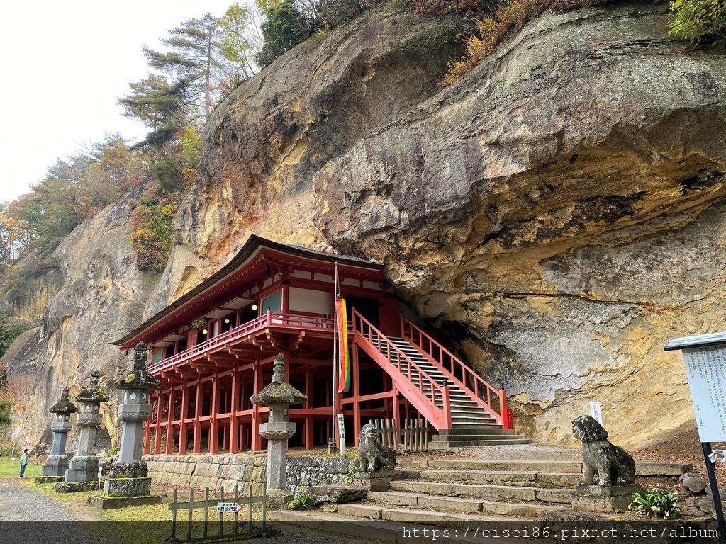 ★紅葉東北D5-2★達谷窟毘沙門堂ｘ嚴美溪賞楓