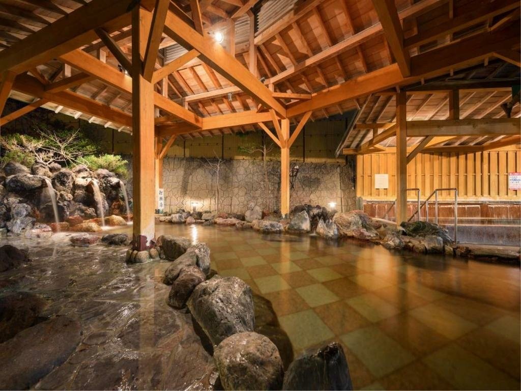 仙台｜日本皇室御用名湯！秋保溫泉「瑞鳳飯店」奢華氣派，超大露