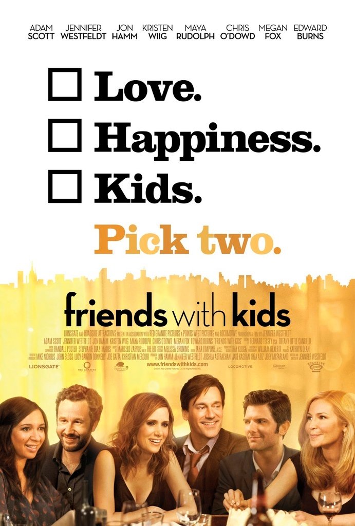 friends with kids poster