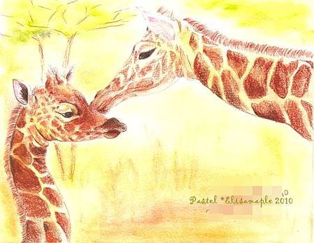 mom&amp;baby01_giraffe