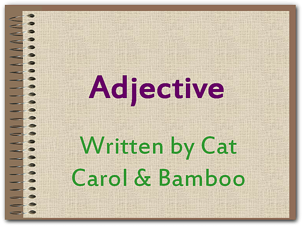 adjective1