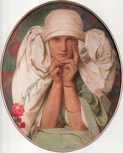 Alfons Mucha, Jaroslava, 1920, 73 x 60 cm.jpg