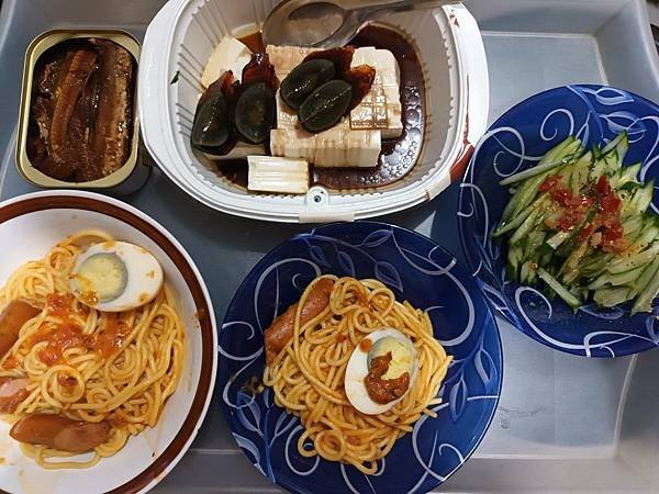 蒸蛋 義大利麵