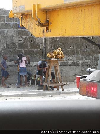 Banana seller