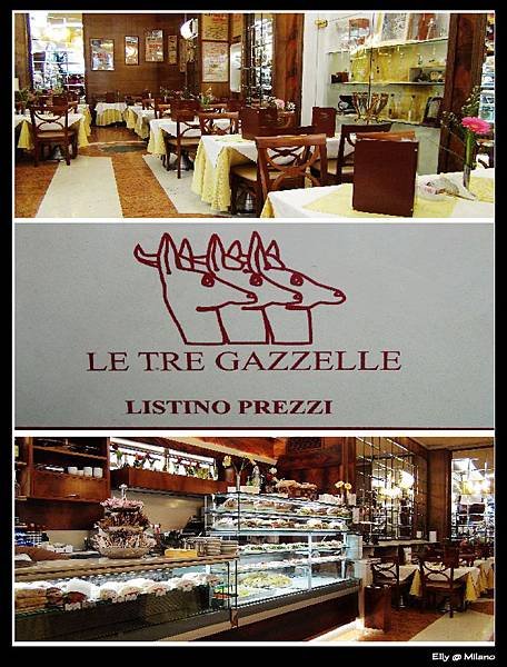 Le Tre Gazzelle三隻糜鹿冰淇淋