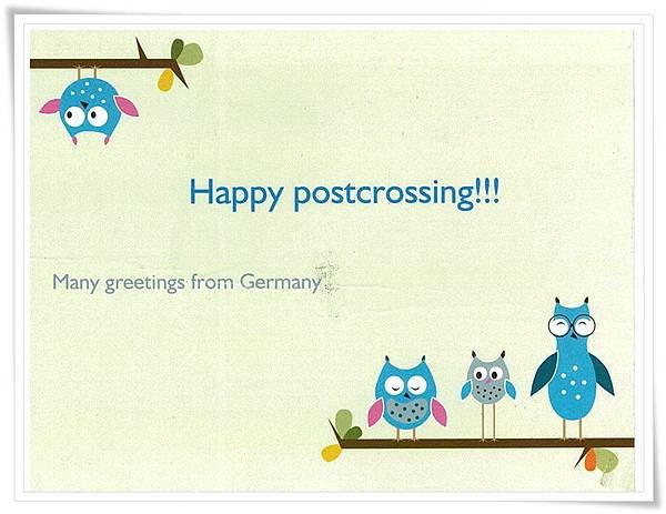 happy postcrossing