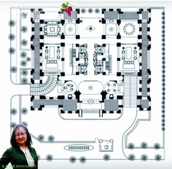 【聯聚方庭】@張惠琪0923261449~委售送3D格局圖廣
