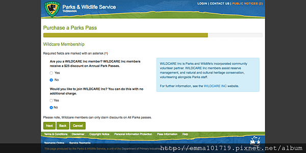 FireShot Capture 8 - Enter Wildcare Details I P_ - https___passes.parks.tas.gov.au_pass_purchasePass.png