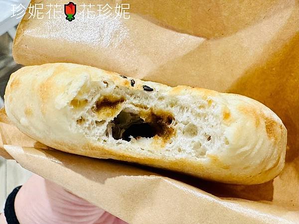 【桃園｜中壢食記】現點現做的手工古早甜餡餅，內含濃郁飽滿的紅