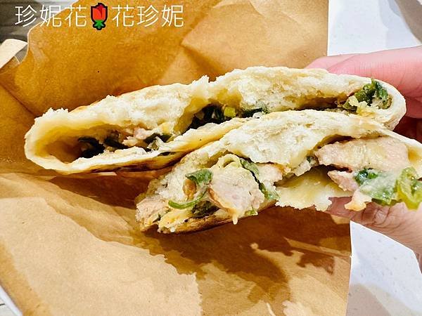 【桃園｜中壢食記】現點現做的手工古早甜餡餅，內含濃郁飽滿的紅