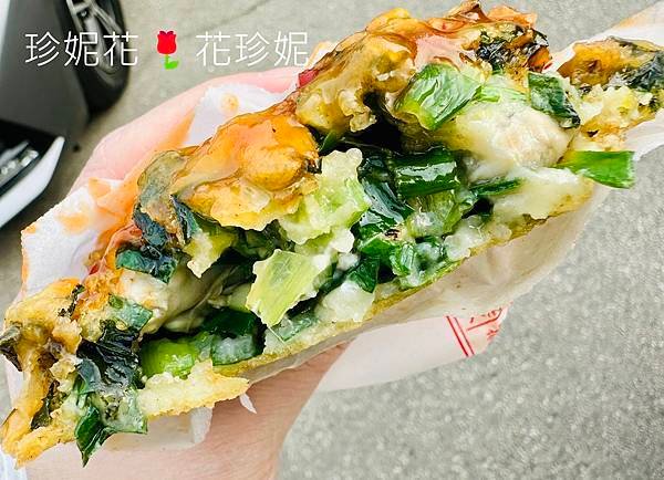 【苗栗｜通霄食記】白沙屯拱天宮前必吃的傳統美食「廟口蚵嗲」