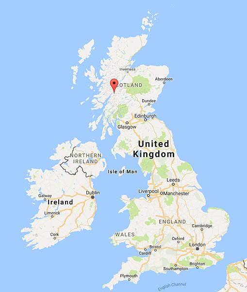 Ben Nevis map