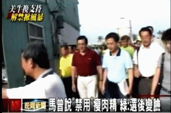 馬英九 反對開放瘦肉精豬肉進口-2007.08.19-1