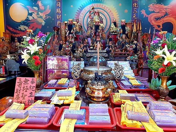 【大溪先天三司財庫官廟】 還地庫壽生錢 / 還轉世祈福金天庫
