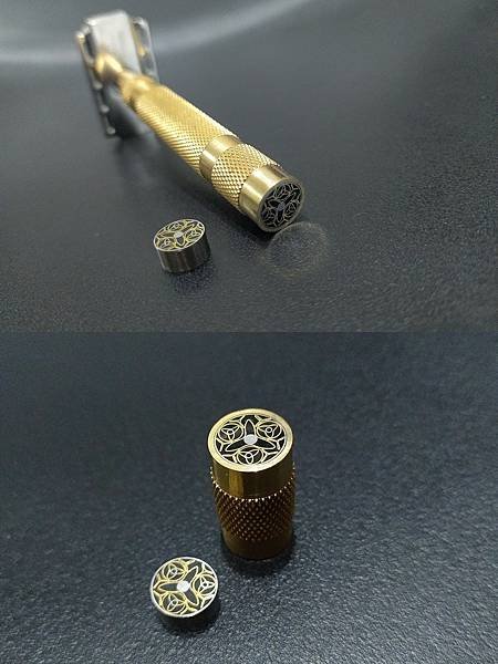 馬賽克釘刮鬍刀柄 %2F mosaic pin de razor handle