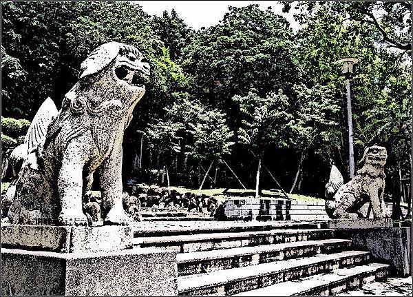 台灣神社狛犬(高麗犬)