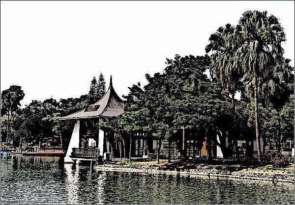 台中公園湖心亭