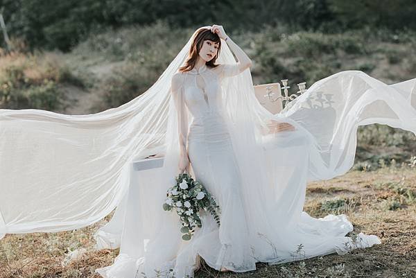 美翻天!!這組個人婚紗照太扯