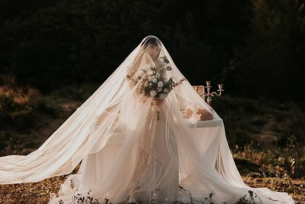 美翻天!!這組個人婚紗照太扯