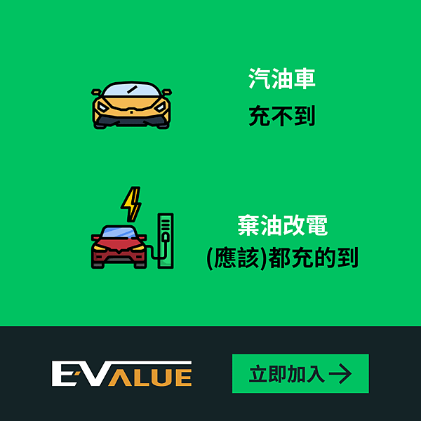 【支持綠能電動車，一起與 EVALUE 響應 3/21 世界