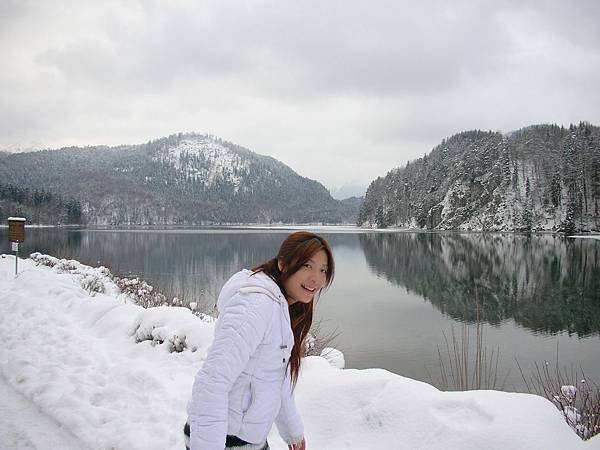 福森的Alpsee lake