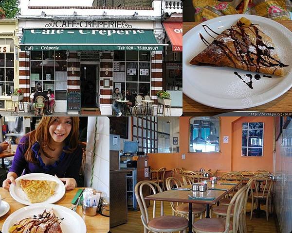 ♫ The Kensington Crêperie ♫ London 必吃的美味可麗餅 ♫