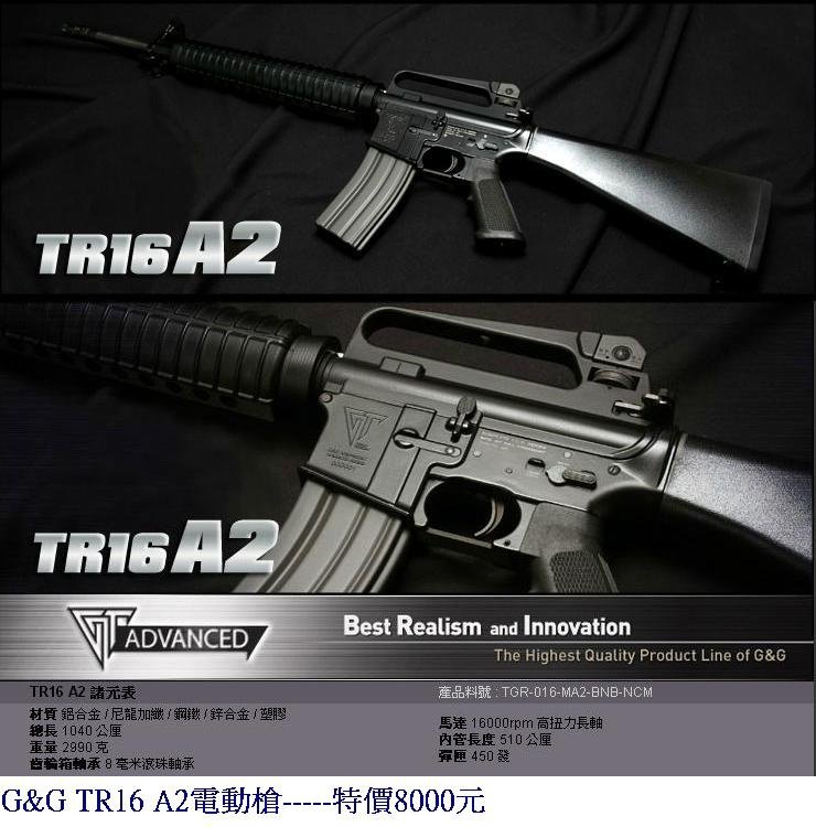 G&amp;G TR16 A2電動槍.JPG