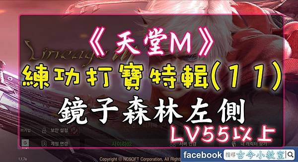 《天堂M》打寶練功特輯(11) 鏡子森林左側 – LV55以上.jpg