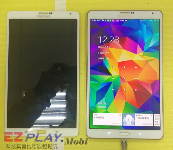 超薄平板 Samsung GALAXY Tab S 面板更換實錄12