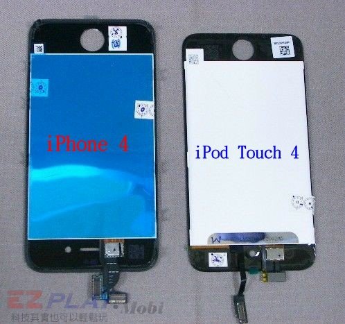 iPod Touch 4面板破裂，連液晶也必須更換！5