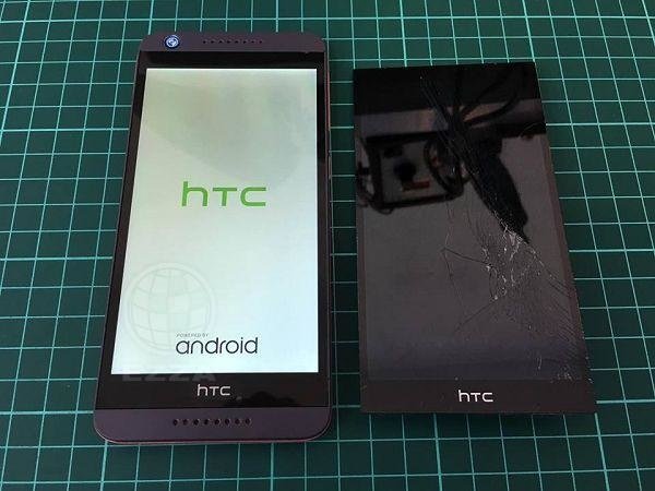 HTC Desire626 玻璃就像蜘蛛網一樣