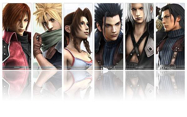 crisis core final fantasy 7 wallpaper