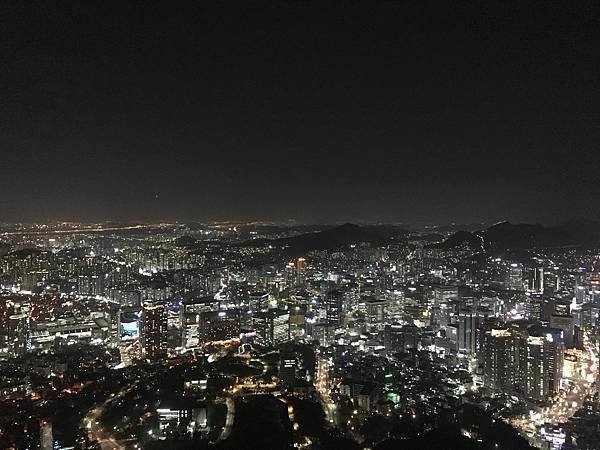 首爾塔夜景