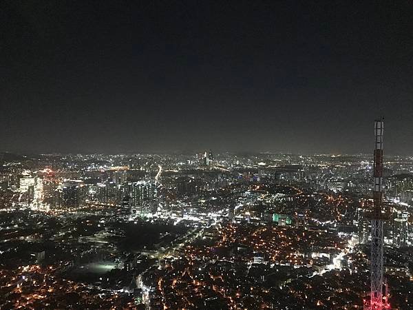 首爾塔夜景