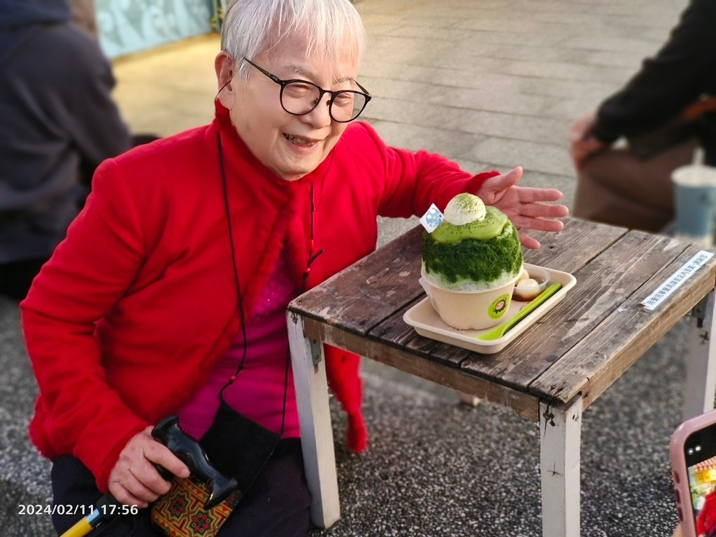 環保阿嬤全家初二走春***午後闔家淡水半日遊淡水暮色2024