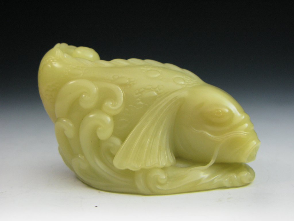 石瑞_魚獺芙蓉雕-1