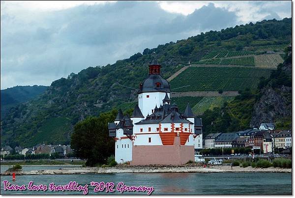 Rhein萊茵河 - Pfalzgrafenstein Burg 普法爾茲伯爵石城堡「石船」