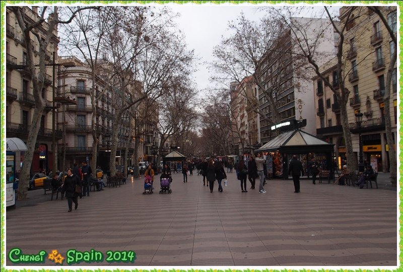 冬遊西班牙 ※ Las Ramblas蘭布拉大道001.JPG