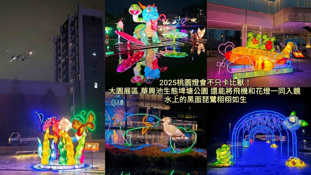 桃園,大園,桃園活動,大園活動,2025台灣燈會,台灣燈會,桃園燈會,華興池生態埤塘公園