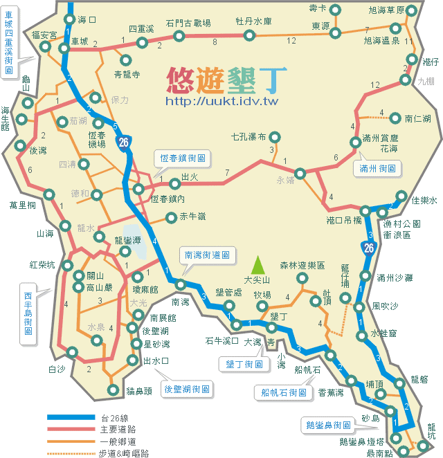 墾丁map-kt