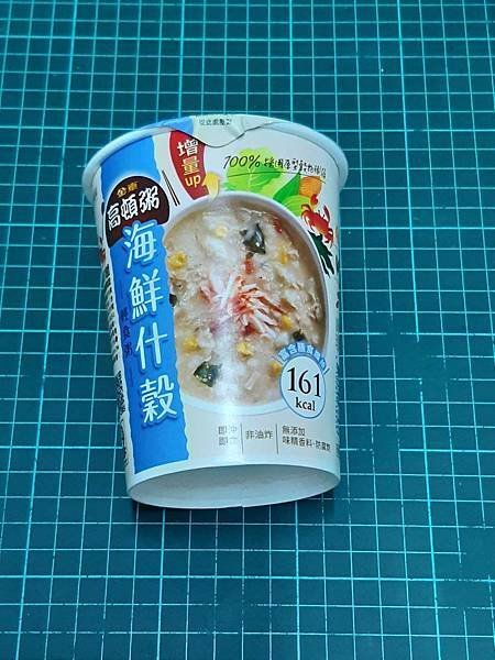 便利商店即時食品推薦-金車高頓粥-海鮮什錦