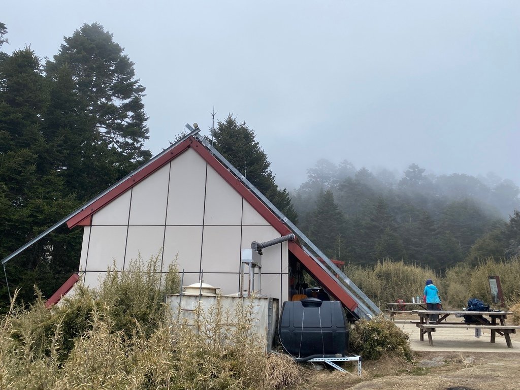 台灣百岳山屋介紹-武陵四秀的新達山屋