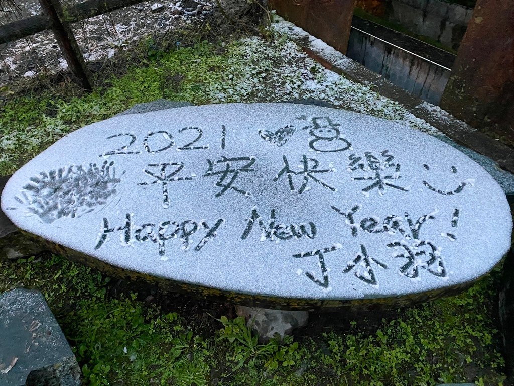 宜蘭大同鄉景點-來台7甲線思源埡口，欣賞被雪包覆的銀白森林