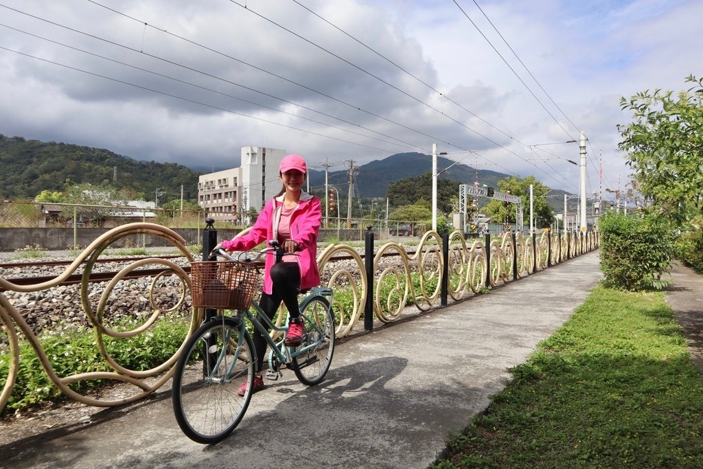 花蓮玉里景點-玉富自行車道，橫跨兩個板塊的自行車道！來趟輕鬆的玉里鐵馬行