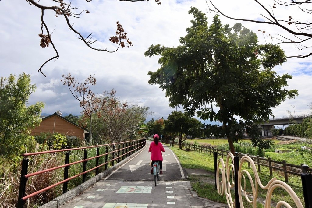 花蓮玉里景點-玉富自行車道，橫跨兩個板塊的自行車道！來趟輕鬆的玉里鐵馬行