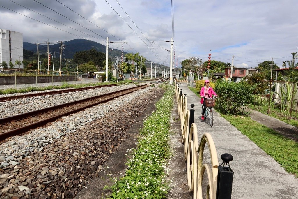 花蓮玉里景點-玉富自行車道，橫跨兩個板塊的自行車道！來趟輕鬆的玉里鐵馬行