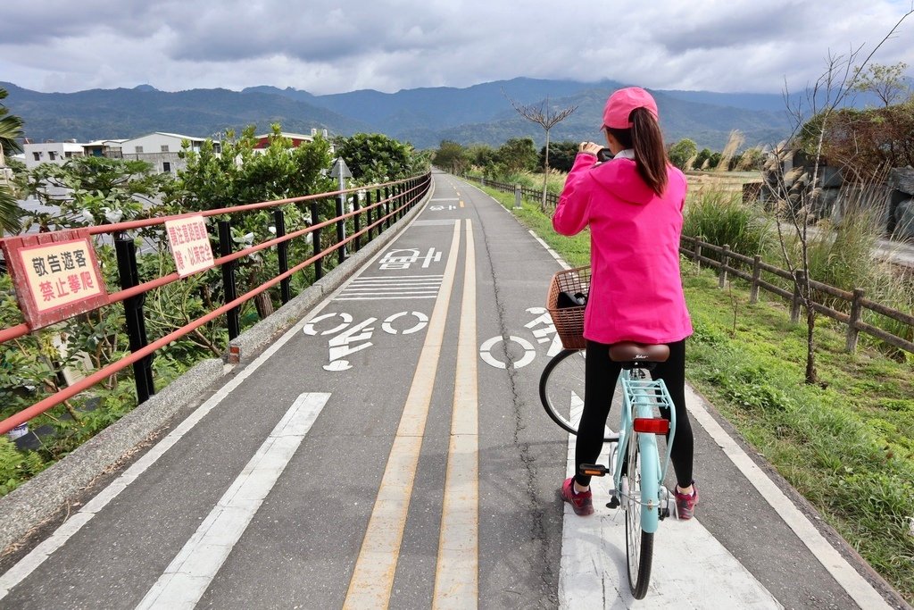 花蓮玉里景點-玉富自行車道，橫跨兩個板塊的自行車道！來趟輕鬆的玉里鐵馬行